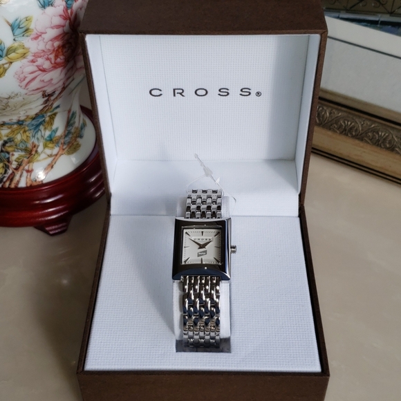 Cross Watch Manhattan Luxury Timepiece Swiss Movement NWT - Picture 2 of 12